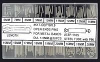 Horloge push pinnen set (180) - HO871000005