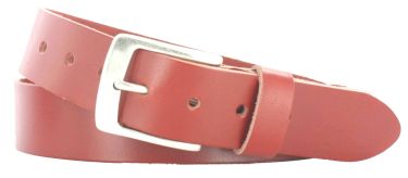 Riem P2001 Leren Riem 20mm Rood