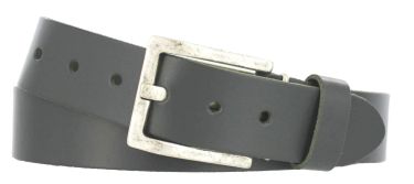 Riem T4075 Leren Riem 40mm Grijs