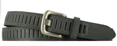 Riem T426-30 Leren Riem 30mm D.Grijs