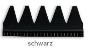 Schoenrand Rubber Nr.30 Zwart