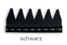 Schoenrand Rubber Nr.31 Zwart
