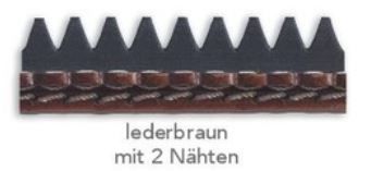 Schoenrand Rubber Nr.40 L.Bruin