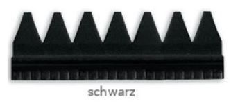 Schoenrand Rubber Nr.41 Zwart