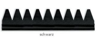 Schoenrand Rubber Nr.42 Zwart