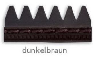 Schoenrand Rubber Nr.44 Donkerbruin
