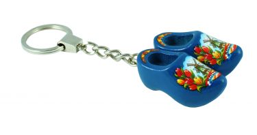 Sleutelhanger 2S 501 Souvenir 4cm Kl.0533 (Blauw Tulp)