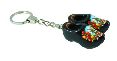 Sleutelhanger 2S 501 Souvenir 4cm Kl.0633 (Zwart Tulp)