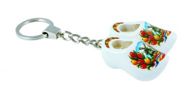 Sleutelhanger 2S 501 Souvenir 4cm Kl.0933 (Wit Tulp)