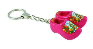 Sleutelhanger 2S 501 Souvenir 4cm Kl.1233 (Roze Tulp)