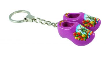 Sleutelhanger 2S 501 Souvenir 4cm Kl.2233 (Paars Tulp)