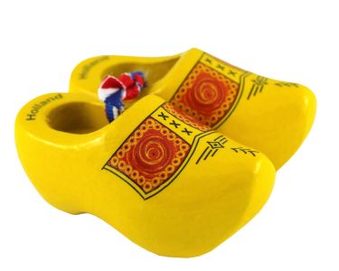 Souvenirklomp Paar 550 Souvenir 5cm Kl.1101 (Geel Bies)
