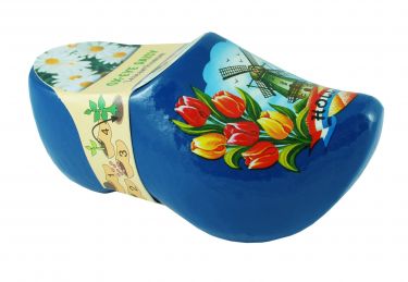 Flower Clog 635 Souvenir 10cm Kl.0533 (Blauw Tulp)