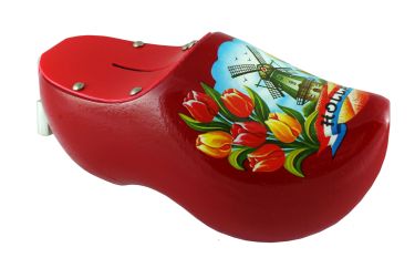Spaarpotklomp 700 Souvenir 14cm Kl.0433 (Rood Tulp)