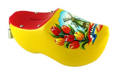 Spaarpotklomp 700 Souvenir 14cm Kl.1133 (Geel Tulp)