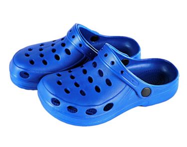 Orso Crocs Clogs Dames Klomp Blauw 36/41 Ass.