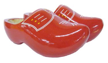 Ab Houten Klompen Rood 13cm(20/21)