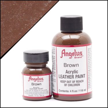 Angelus Acryl Leerverf Onderhoud 118ml kl.014(Brown)