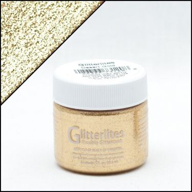 Angelus Glitterlites Leerverf Onderhoud 29,5Ml 220(Desert Gold)