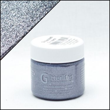 Angelus Glitterlites Leerverf Onderhoud 29,5Ml 223(Gunmetal)