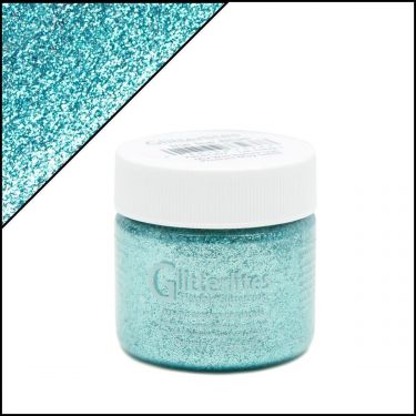 Angelus Glitterlites Leerverf Onderhoud 29,5Ml 237(Ice Ice Blue)