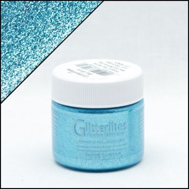 Angelus Glitterlites Leerverf Onderhoud 29,5Ml 226(Sky Blue)