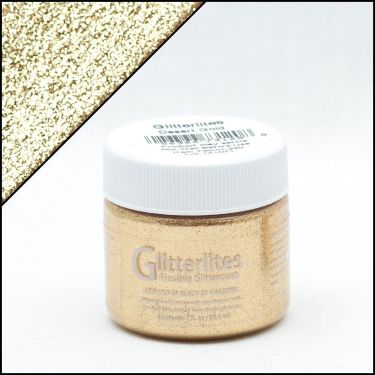 Angelus Glitterlites Leerverf Onderhoud 29,5ml kl.220(Desert Gold)