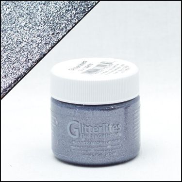 Angelus Glitterlites Leerverf Onderhoud 29,5ml kl.223(Gunmetal)