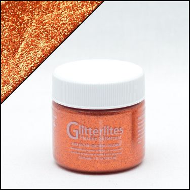 Angelus Glitterlites Leerverf Onderhoud 29,5ml kl.236(Orange Orange)