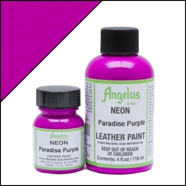 Angelus Neon Acryl Leerverf Onderhoud 29,5ml kl.124(Paradise Purple)