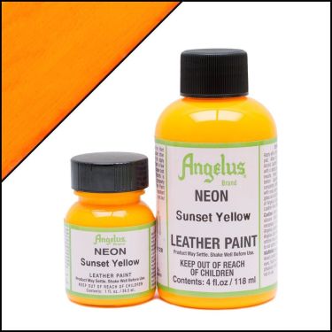 Angelus Neon Acryl Leerverf Onderhoud 29,5ml kl.128(Sunset Yellow)