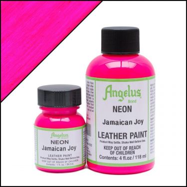 Angelus Neon Acryl Leerverf Onderhoud 29,5Ml 122(Jamaican Joy)