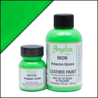 Angelus Neon Acryl Leerverf Onderhoud 29,5Ml 125(Amazon Green)