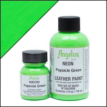 Angelus Neon Acryl Leerverf Onderhoud 29,5Ml 126(Popsicle Green)