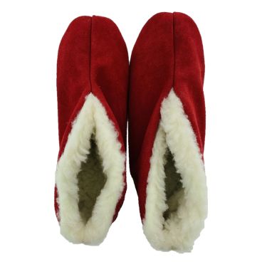 Bernardino Slof Wool Pantoffel Rood 36