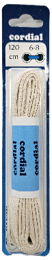 Cordial Plat Fijn 412 Veter 120cm Kl.00 (41200) Ecru