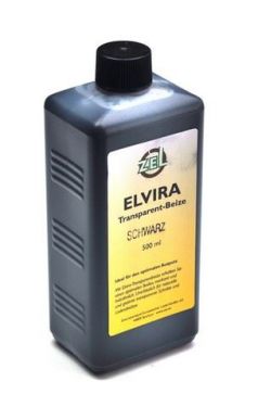 Elvirafix Transparantbeits 500ml Zwart