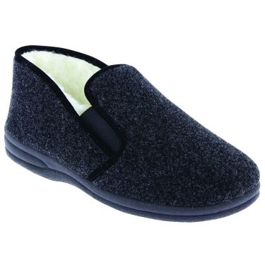 Fargeot Gevoerd Sarcelles Pantoffel Antraciet 40