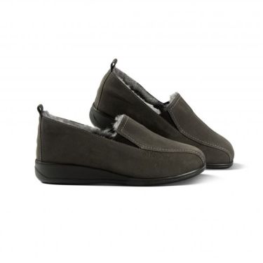 Fellhof 3503 Biekamp 62D Dicht Pantoffel Taupe 37
