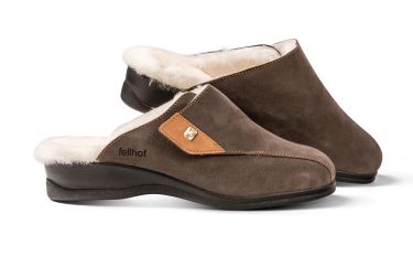 Fellhof 3507 Comoda Dames Open Muil Donkerbruin 37