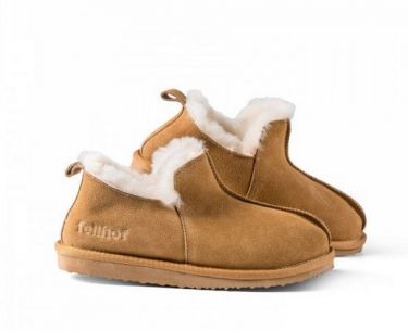 Fellhof 3119 Rhino Pantoffel Cognac 36