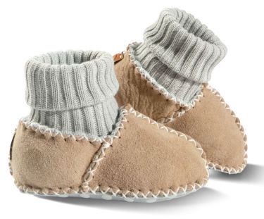 Fellhof 1401 Balu Abs Pantoffel Cognac 16/17