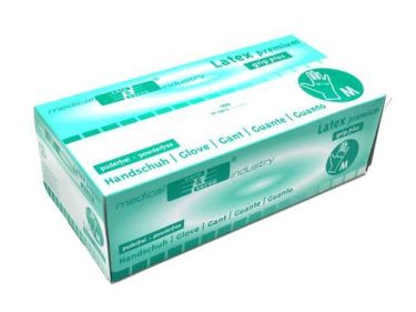 Wegwerp Handschoen(100St) Latex Ongepoederd M