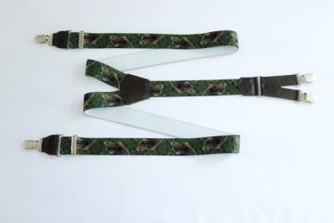 Hendrik Bretels Gold Dier Bretels Hert Groen (56178)