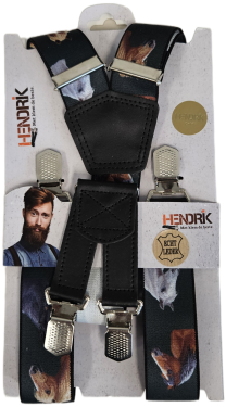 Hendrik Bretels Gold Dier Bretels Paard Groen