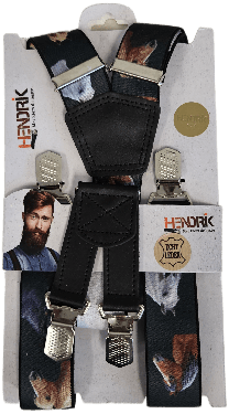 Hendrik Bretels Gold Dier Bretels Paard Groen