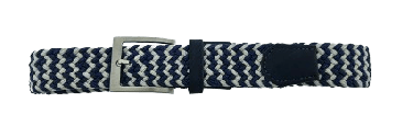 Martijn Riem Elastiek Riem 35mm Combi Blw-Wit