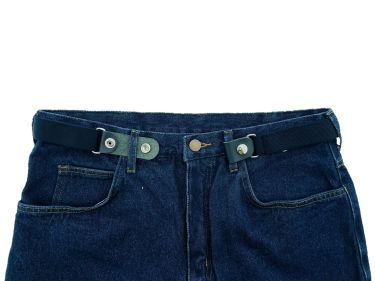 Riem Nobuckle Elastiek Riem 30mm Blauw