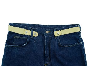 Riem Nobuckle Elastiek Riem 30mm Zand