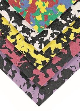 Nora Lunasoft Sl Color Plaat 2mm Wit/Zwart